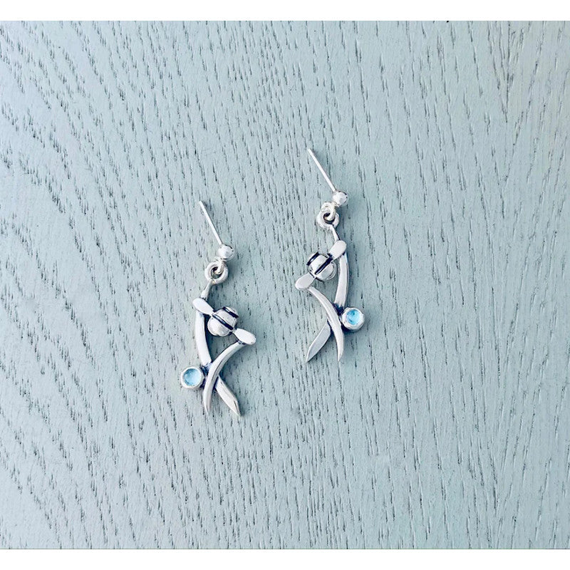 Beach Grass Drop Earrings