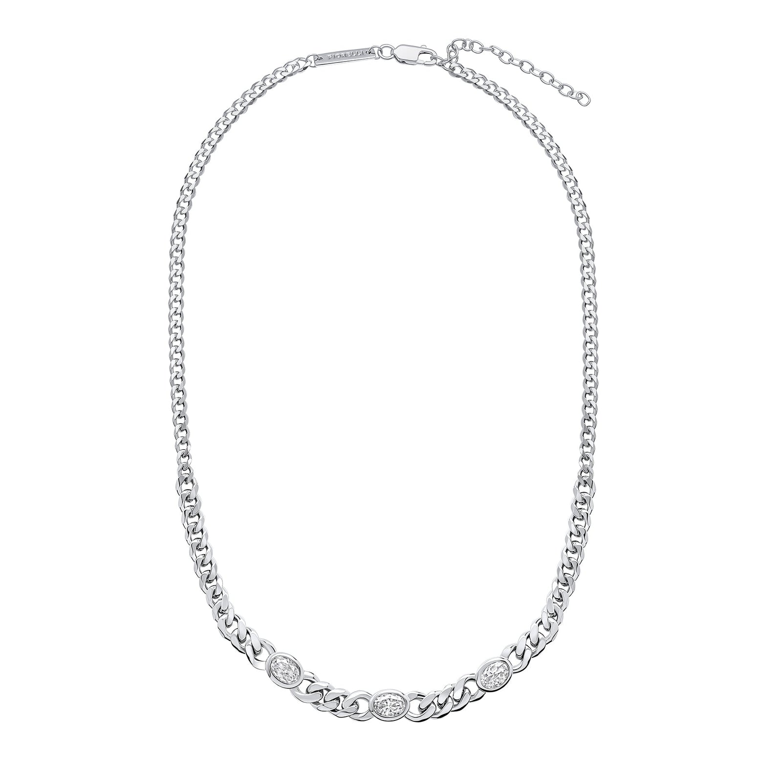 Fiorelli Necklace Cubic Zirconia Facet Prong