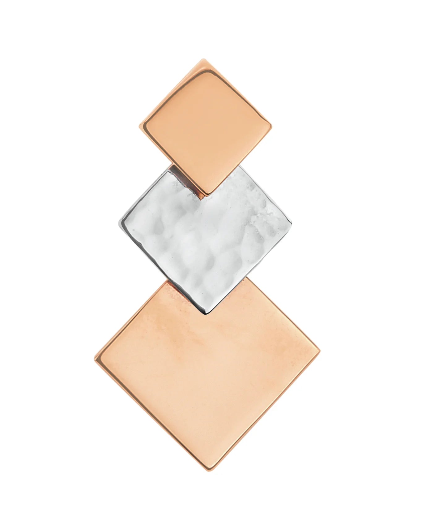 Silver & Copper Pendant P0428 Tianguis Jackson