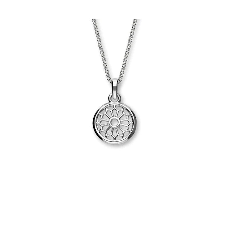St Magnus Sterling Silver Round Pendant - P1248 Ortak