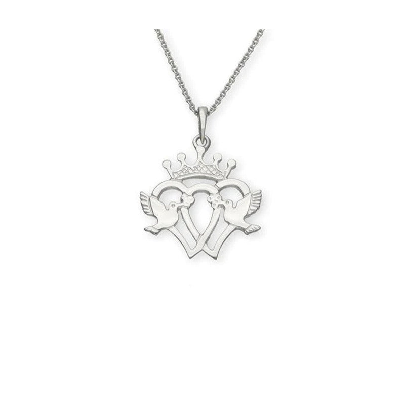 Sterling Silver Luckenbooth Pendant - P137