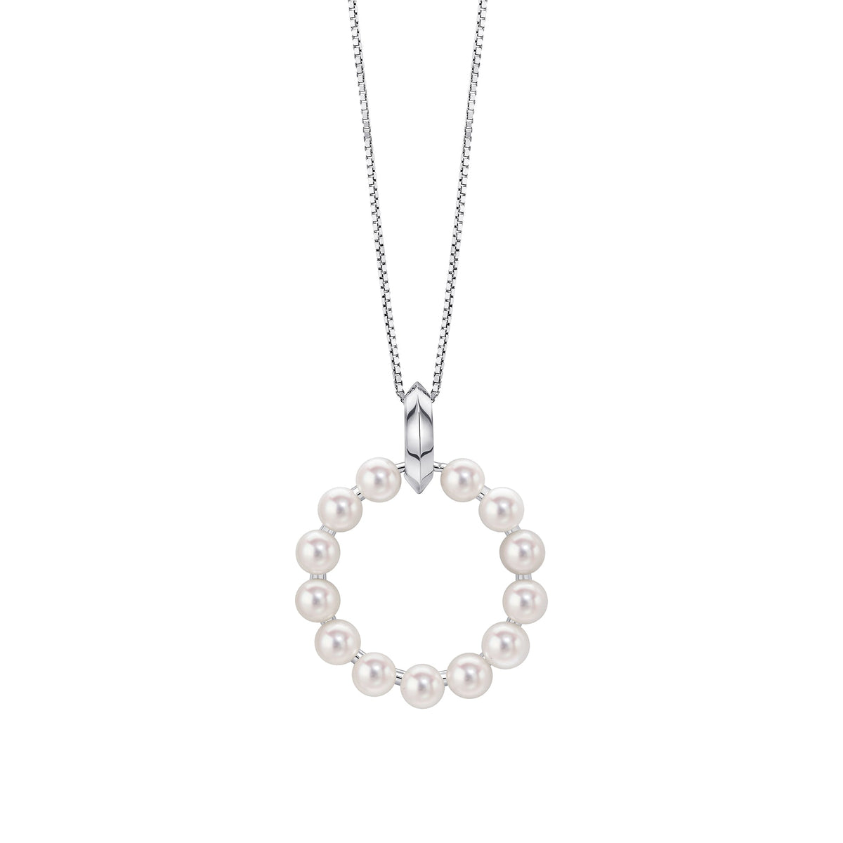 Fiorelli Pendant White Freshwater Pearl Bread Glue