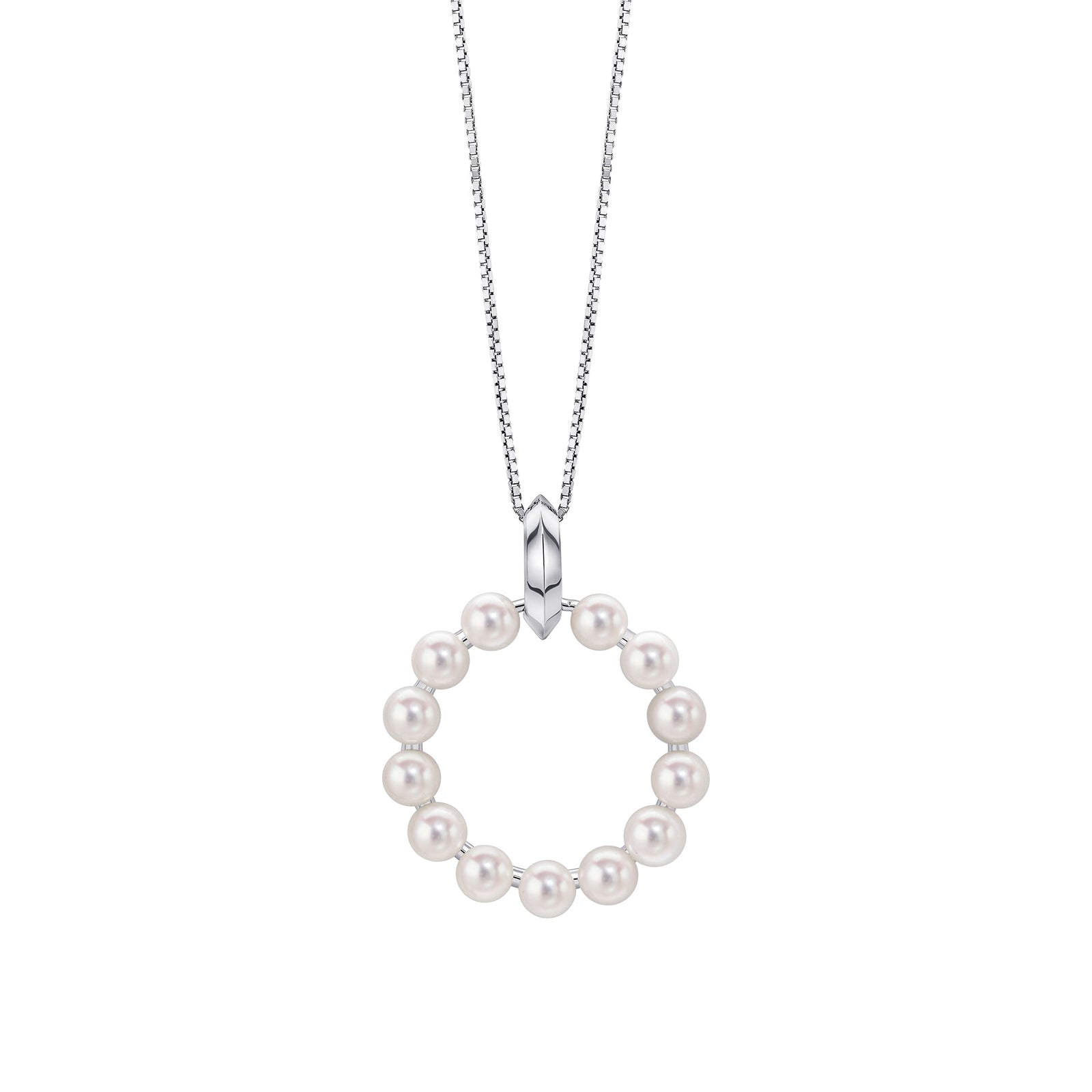 Fiorelli Pendant White Freshwater Pearl Bread Glue
