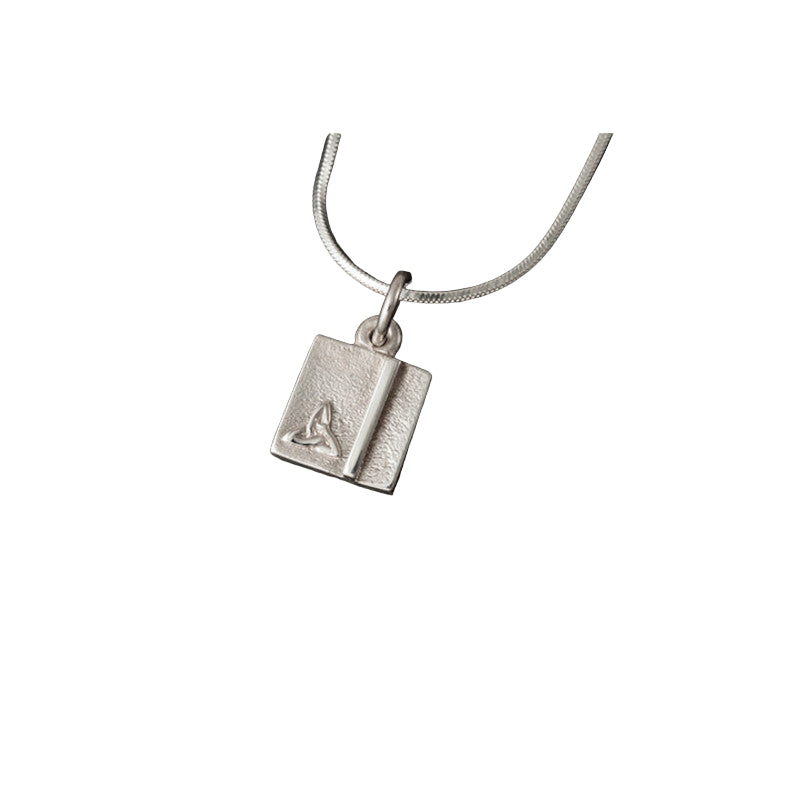 Voar Mixed Metal Square Pendant - P866 Shetland