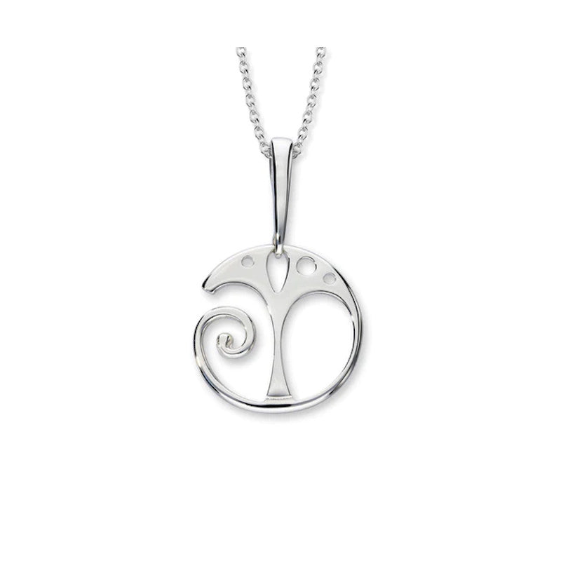 Tree Of Life Sterling Silver Small Pendant - P922 Ortak