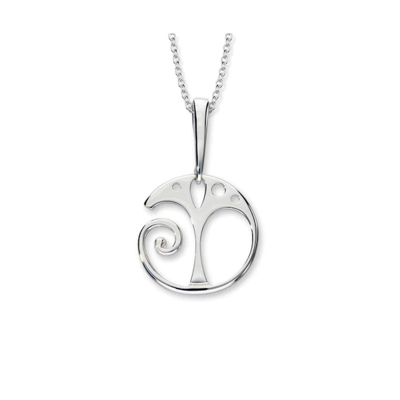 Tree Of Life Sterling Silver Small Pendant - P922