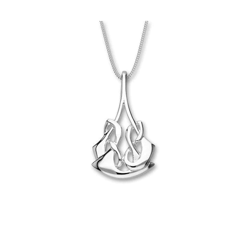 Celtic Sterling Silver Pendant - P231 Ortak