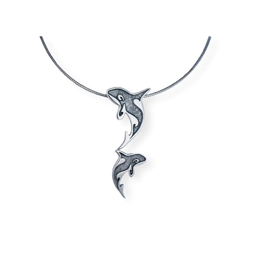 Orca Large Double Necklet