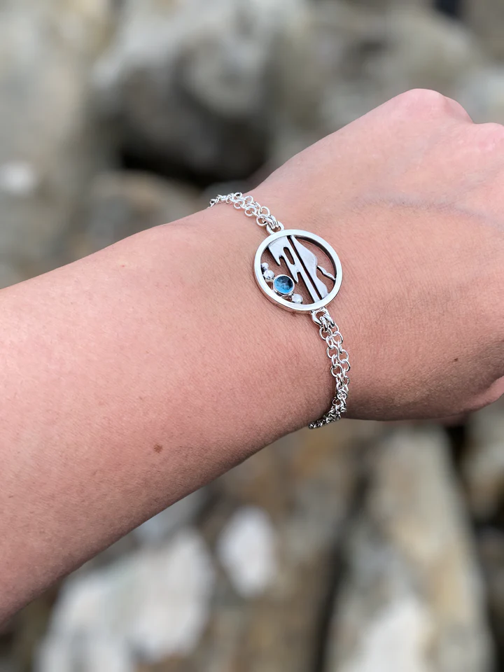 The Highlands Double Chain Bracelet by Celina Rupp