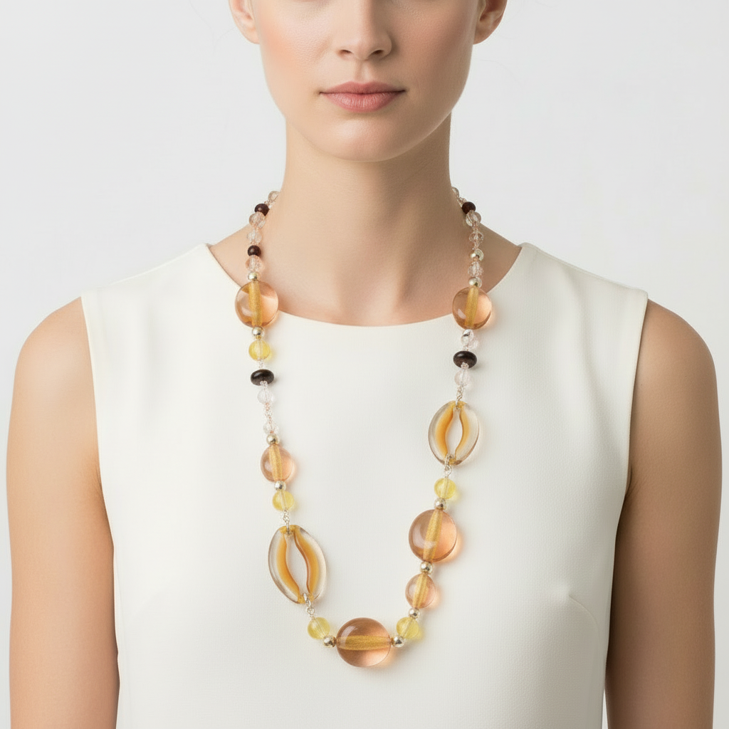 Aleseo Glass Necklace