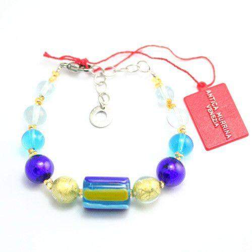 Ladies Fashion Jewellery -Murano Dakar Glass Bracelet -