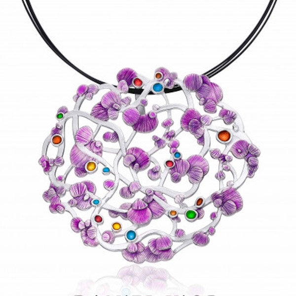 Calicaos Enamel Necklace - 766114