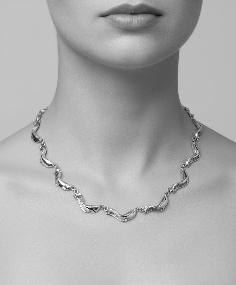 Sterling Silver Necklace -Hagit Gorali