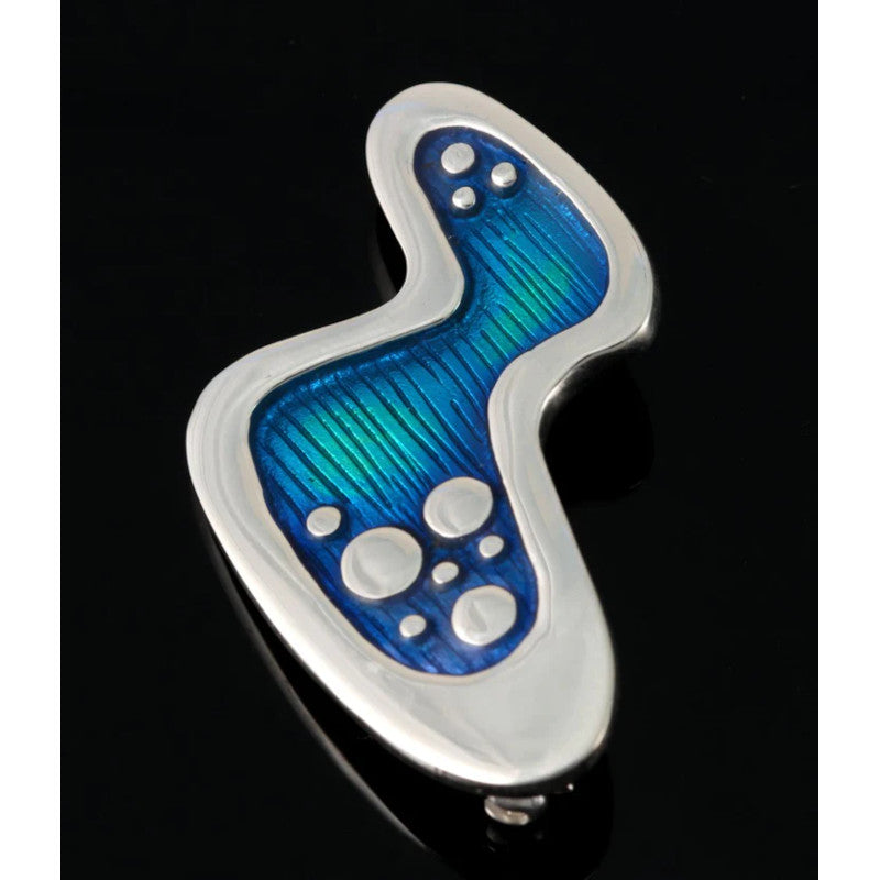 Seascape Wave Brooch - SSB05