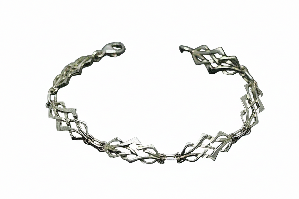 Silver Celtic Bracelet - C3 Mithril