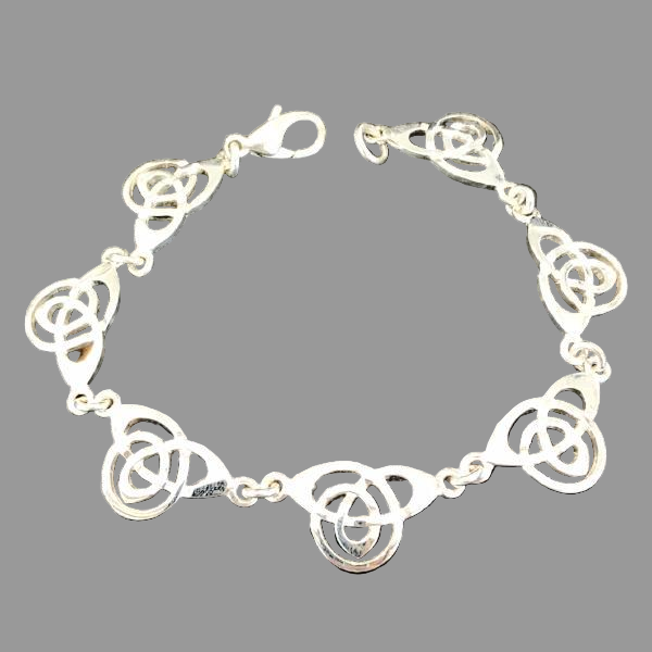 Silver Celtic Bracelet - C90