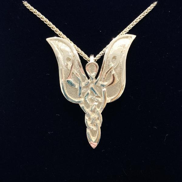 Silver Celtic Pendant - CA2