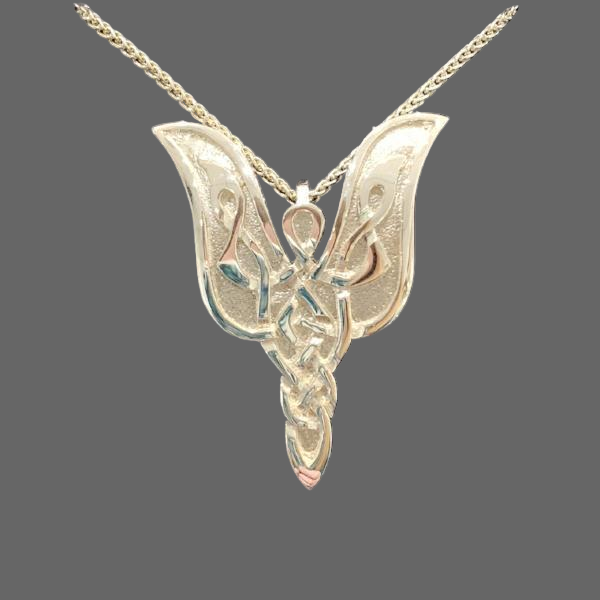Silver Celtic Pendant - CA2