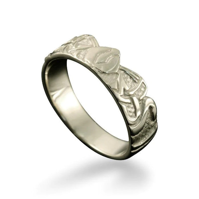 Three Nornes Ring in Silver or Gold - R7 Shetland