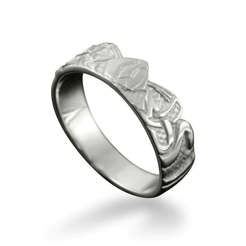 Three Nornes Ring in Silver or Gold - R7 Shetland