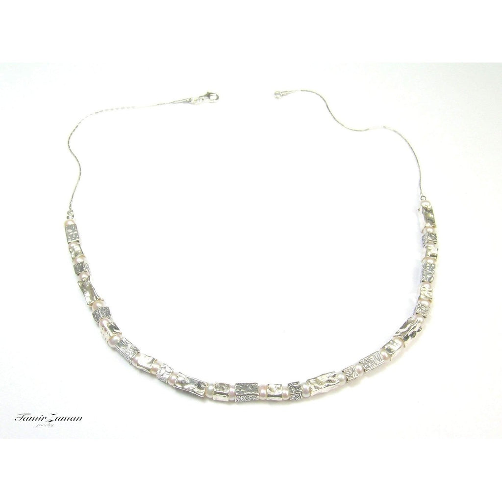 Sterling Silver &amp; Pearl Pendant - ND211