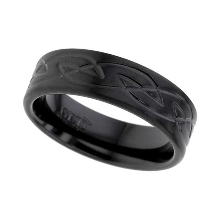 Zirconium Celtic Knotwork Ring - 4059B