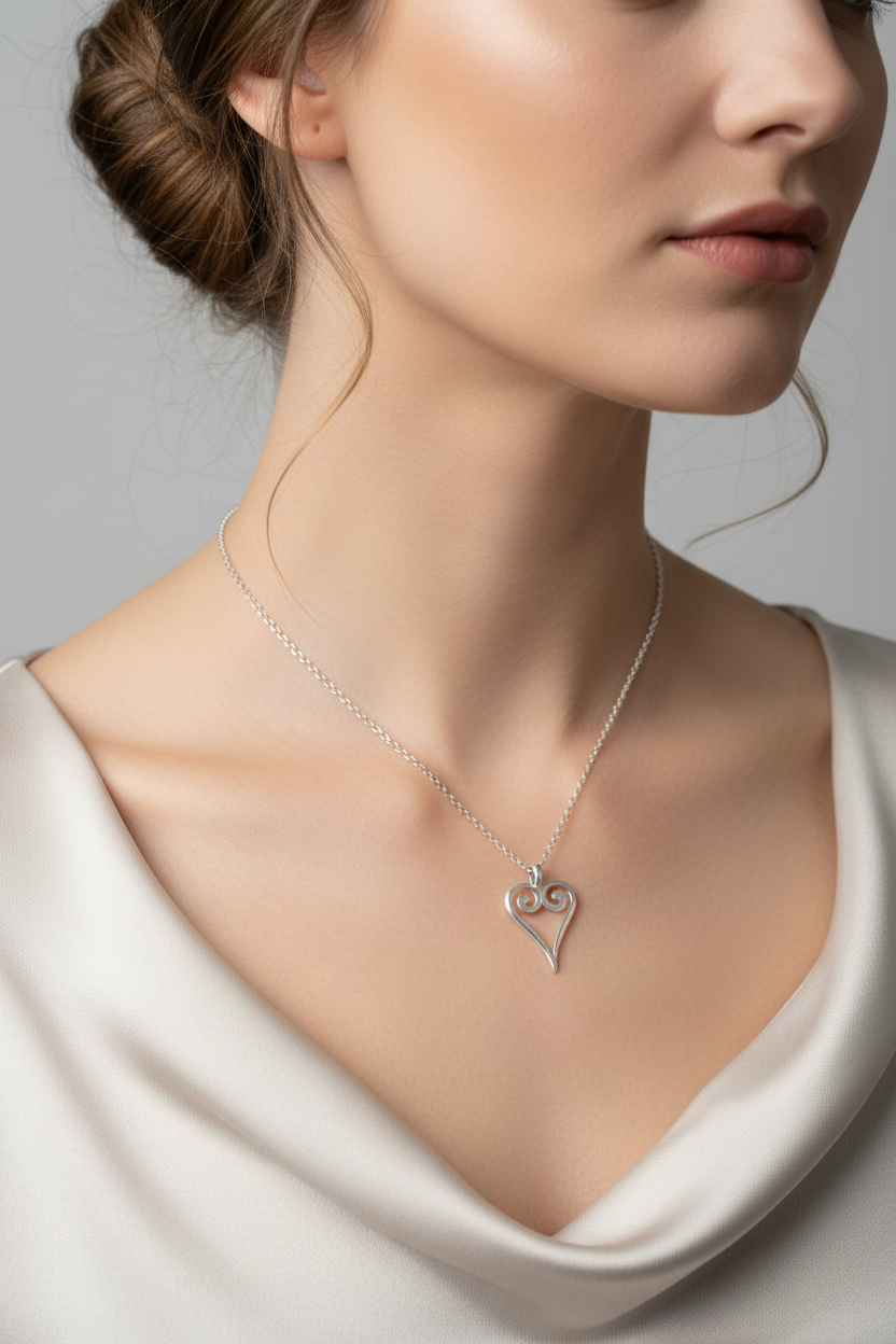 Viking Heart Large Pendant - 34P Celina Rupp