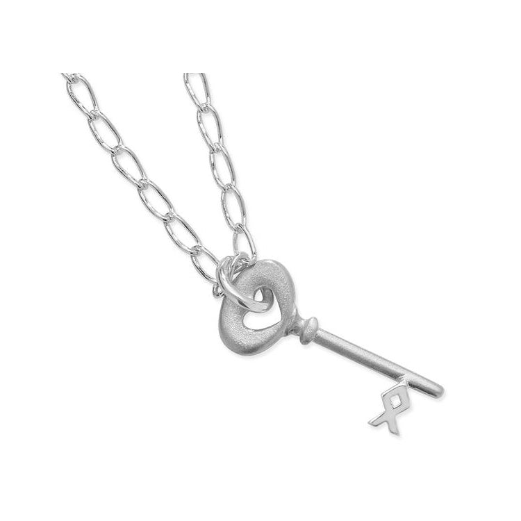 Key Sterling Silver Pendant - 12127