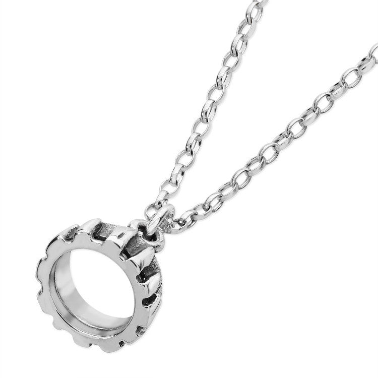 Ring Of Brodgar Sterling Silver Pendant - 12141