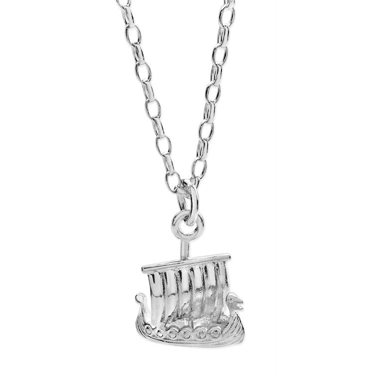 Galley Sterling Silver Pendant - 12142