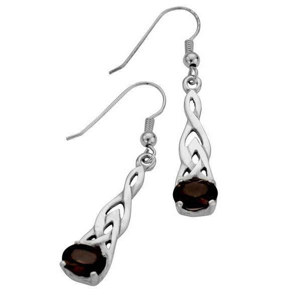 Islay Celtic Drop Earrings - NO128