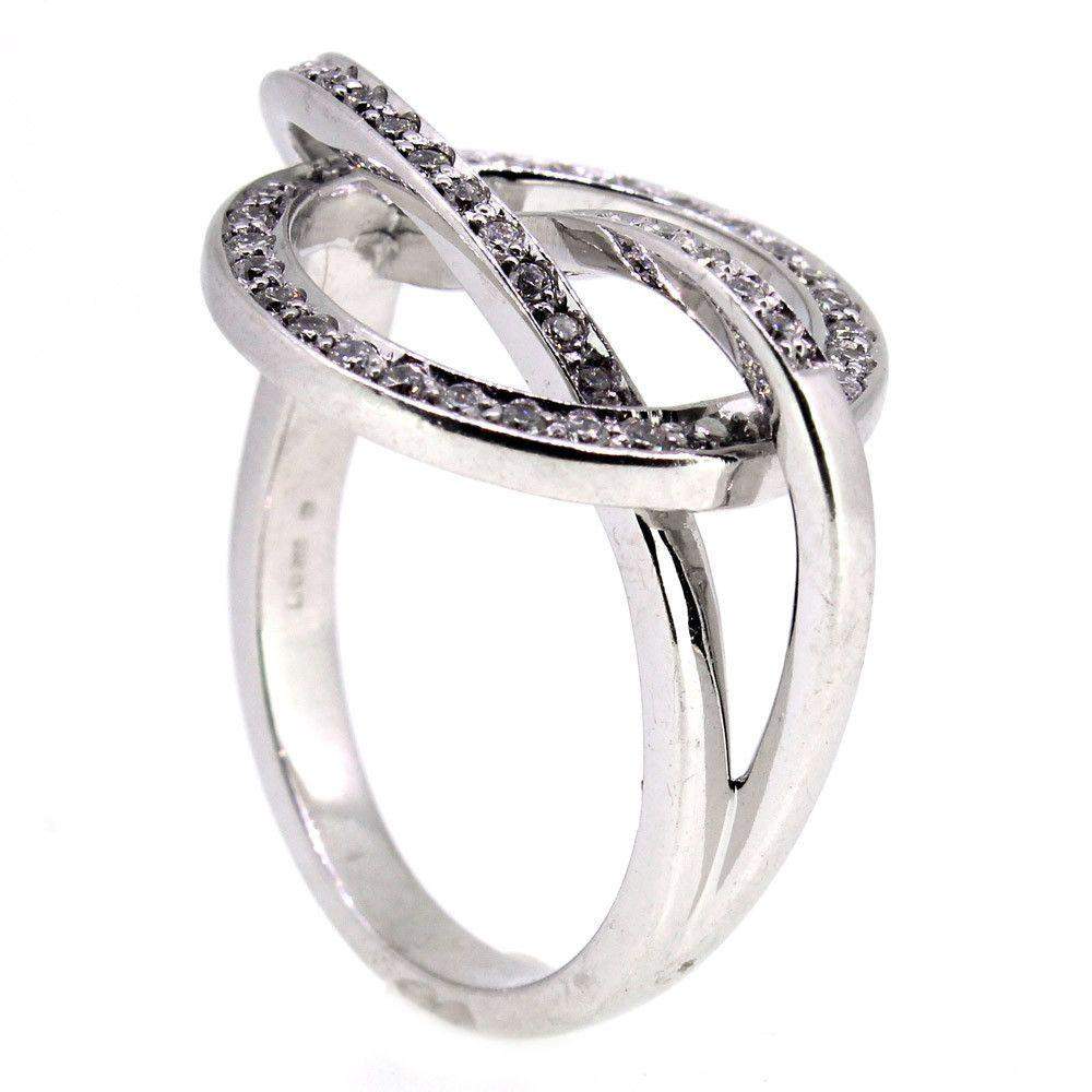 14 Carat White Gold And Diamond Ring -41/09349-Ogham Jewellery