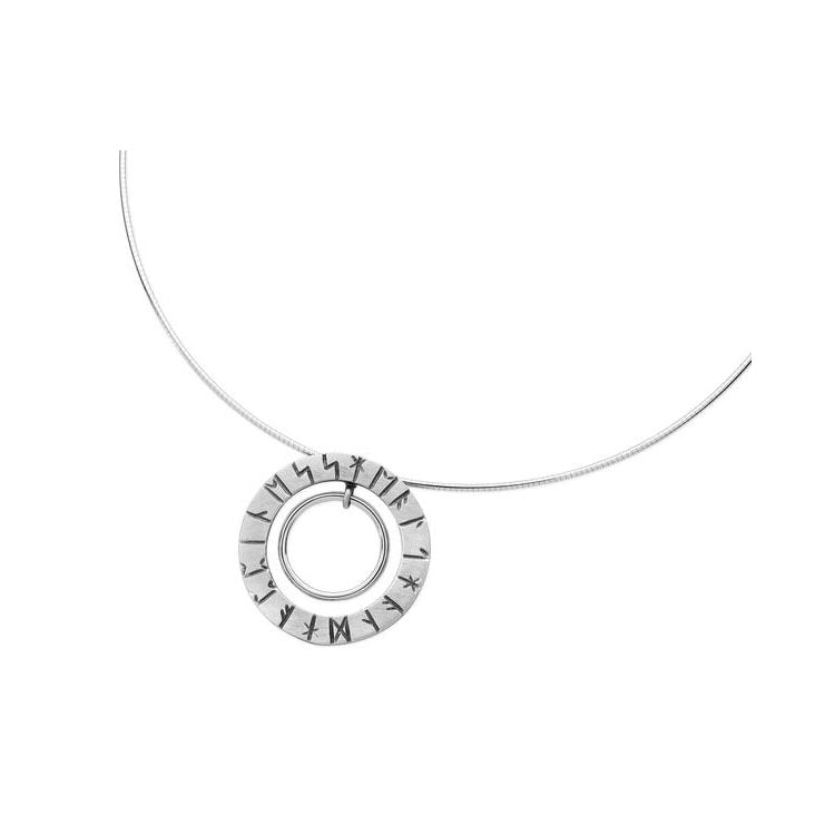 Runic Circle Necklace - 15032_1 Aurora