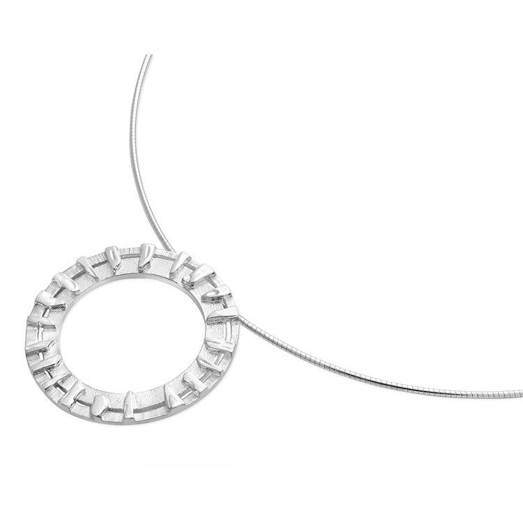 Ring of Brodgar Necklet in Sterling Silver or 9ct Yellow Gold