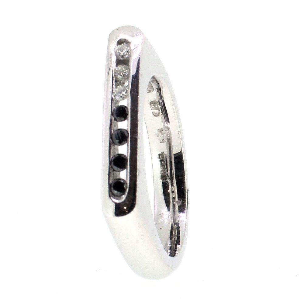 18 Carat White Gold diamond ring-Ogham Jewellery