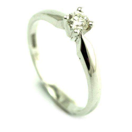 18ct White Gold 0.20ct Diamond Engagement Ring - XYR6731-Ogham Jewellery