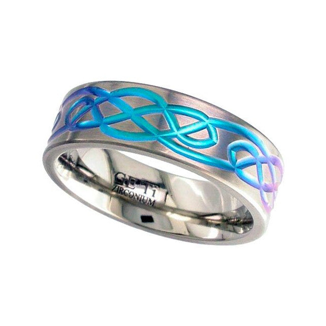 Zirconium Celtic Knot Ring - 4062
