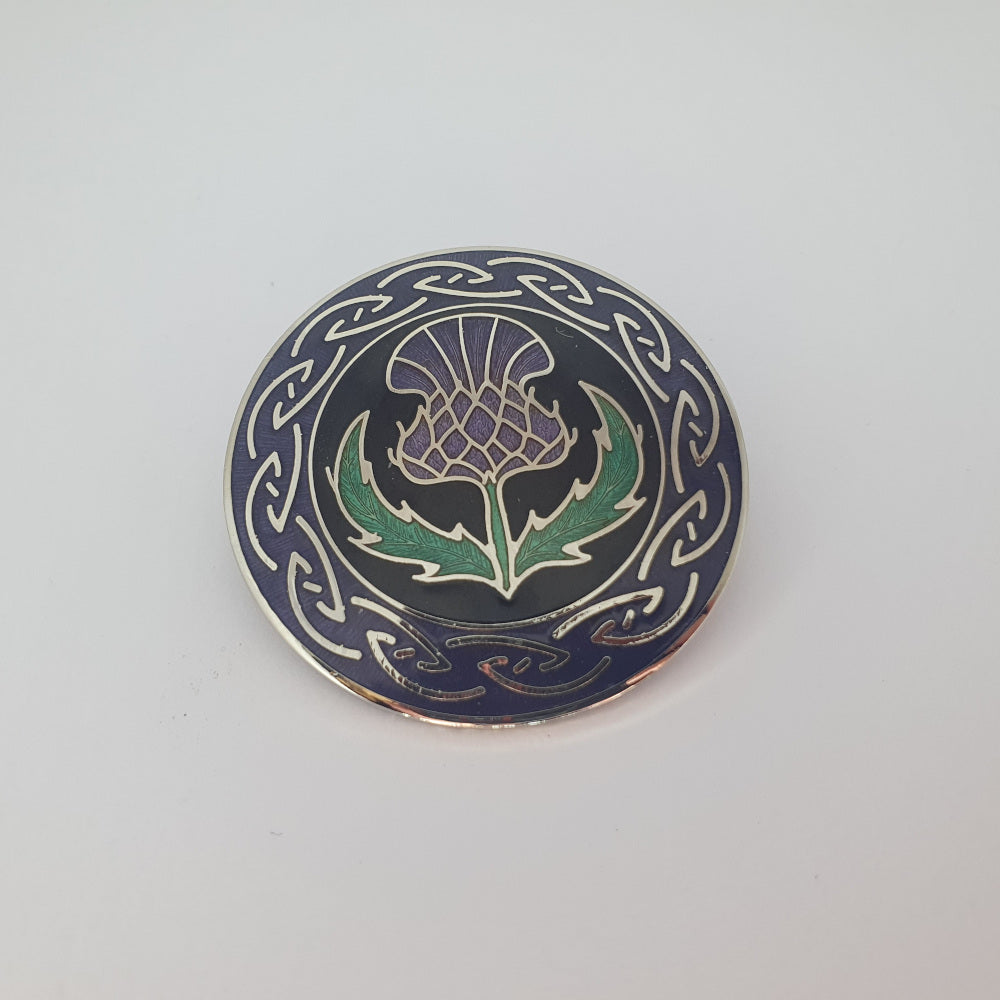 Sea Gems Thistle Brooch - 2657XLG