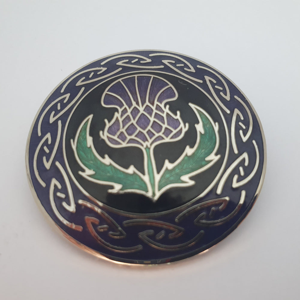 Sea Gems Thistle Brooch - 2657XLG