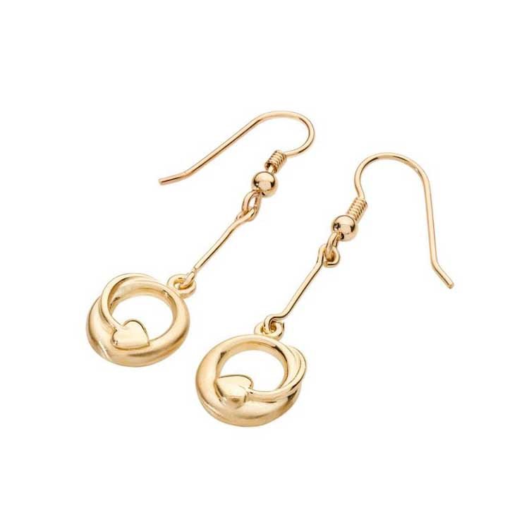 Yellow Gold The Cherish Collection Earrings The Cherish Collection