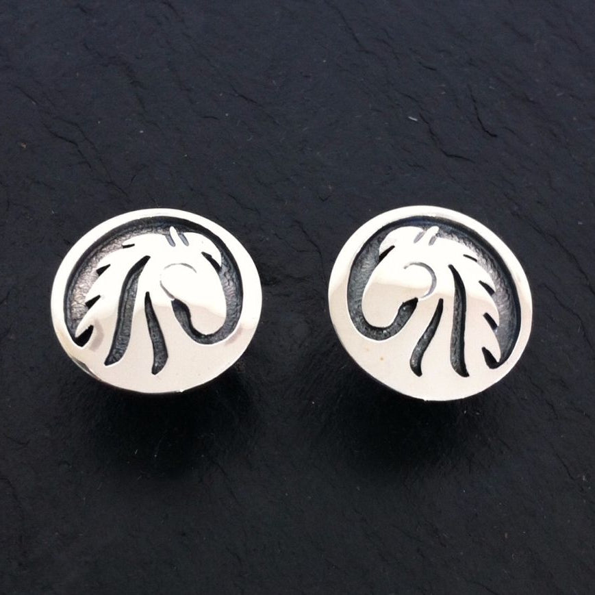 White Horses Earrings - 25E