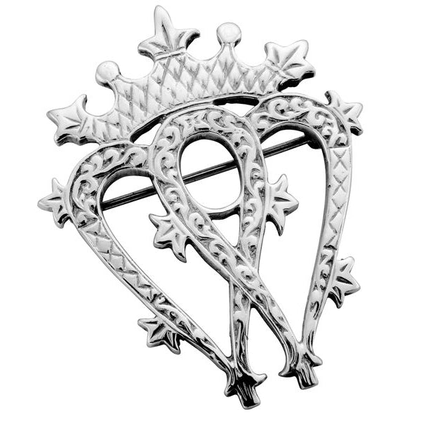 Sterling Silver Luckenbooth Brooch - NO049