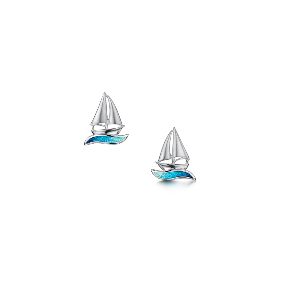 Orkney Yole Sterling Silver Earrings - EE0250-SIL