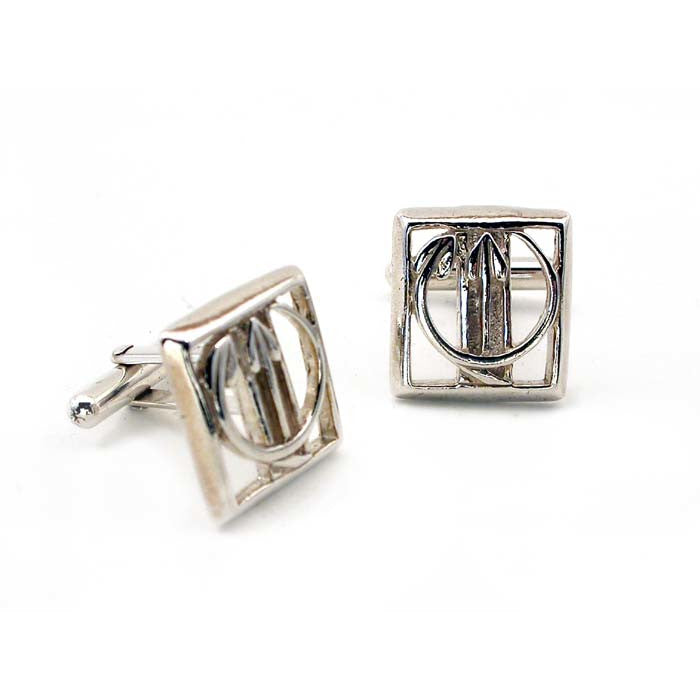 Leafy Square Cufflinks - 801C