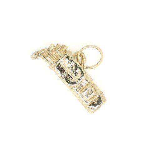 9 Carat Gold Golf Charm 6298-Ogham Jewellery