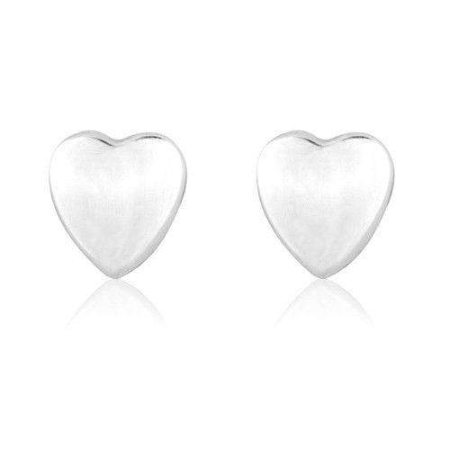 9ct Yellow, White and Rose Gold Heart Earrings - MM7430Q-Ogham Jewellery