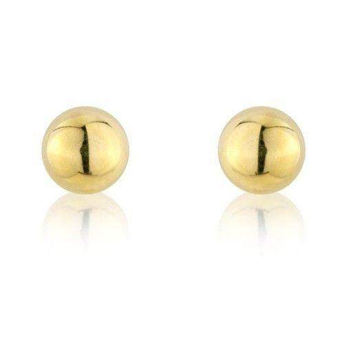9ct Yellow, White or Rose Gold Stud Earrings - MM8858Q-Ogham Jewellery