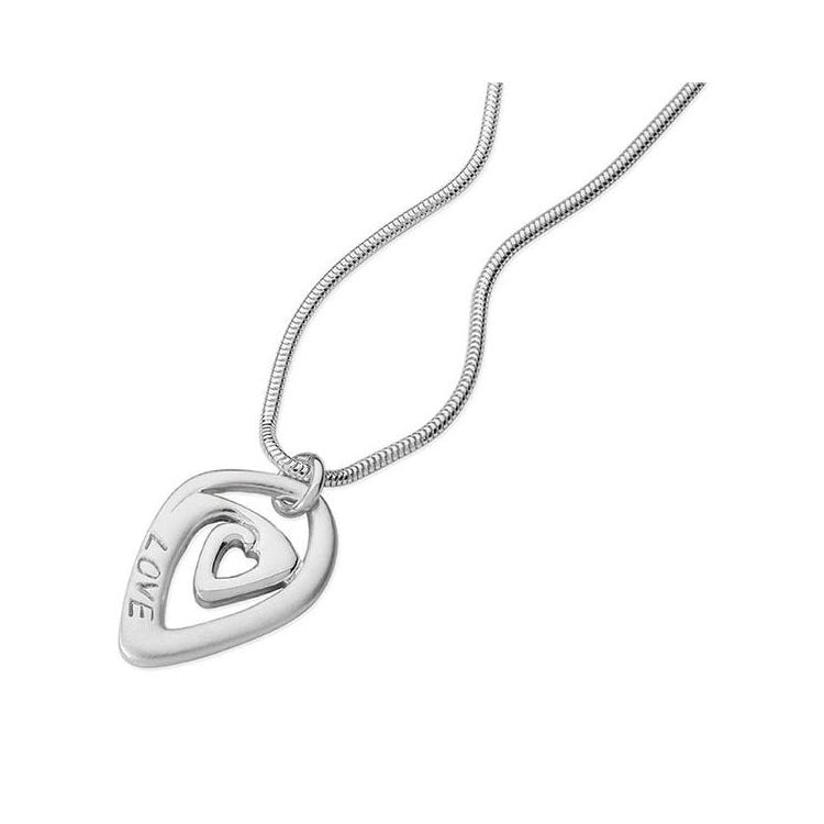 Amore Sterling Silver or 9ct Yellow Gold Pendant - 12129/22129