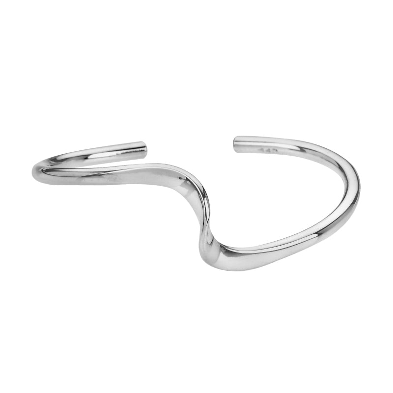 Sterling Silver Open Bangle  - BT0281 Tianguis Jackson