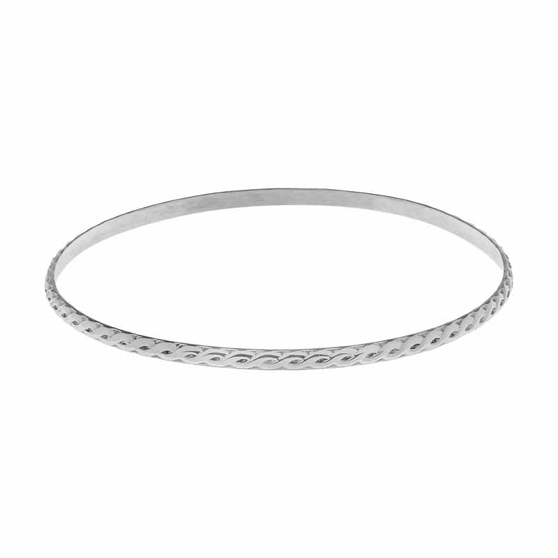 Sterling Silver Bangle - BT1990 Tianguis Jackson